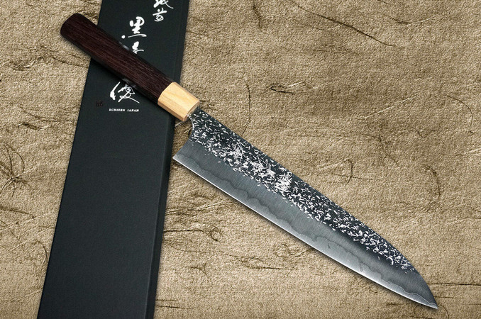 Yu Kurosaki R2(SG2) Hammered SHIZUKU WA RS8P Japanese Chef's Gyuto