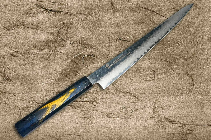 Sakai Takayuki 33-Layer VG10 Damascus Urushi Chef's Slicer