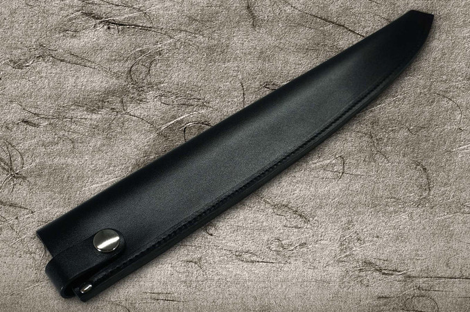 Leather Saya Nakiri [knife sheath] - 180mm (7.1)