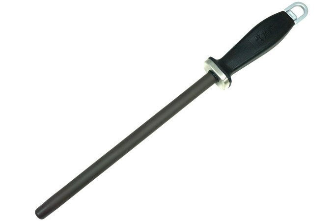 Satori Black Ceramic Sharpening Rod Knife Honing Steel, 10.5