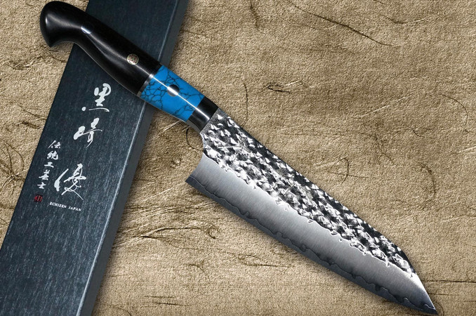 https://cdn11.bigcommerce.com/s-attnwxa/products/5952/images/231174/yu-kurosaki-r2sg2-hammered-senko-ei-custom-tcaeb-japanese-chefs-bunka-knife-165mm-with-blue-turquoise-and-ebony-handle__80491.1695016057.720.450.jpg?c=2