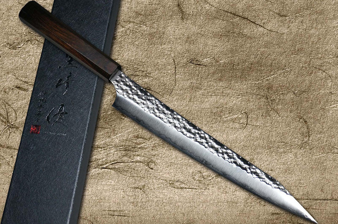 Yu Kurosaki R2(SG2) Hammered SENKO-EI WA EB8N Japanese Chef's