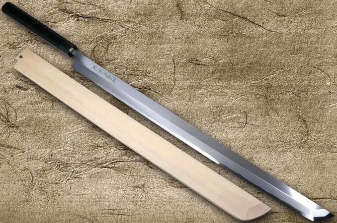 堺孝行金枪鱼刀EBBF 日本厨师金枪鱼切540毫米特上至尊（白2钢