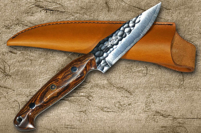 調理器具 Yu Kurosaki Petty Knife SG2 120mm yu-kurosaki-r2sg2-hammered-