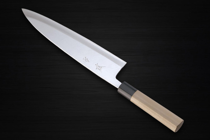 ARITSUGU Carbon Steel Big Wide Gyuto Japanese Chef Knife 270 mm