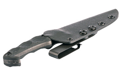 Stroup Knives MK2 Fixed Blade Knife with Black G10 Handle and