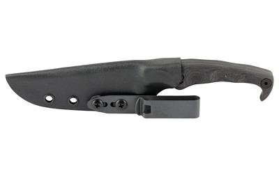 Stroup Knives MK2 Fixed Blade Knife with Black G10 Handle and