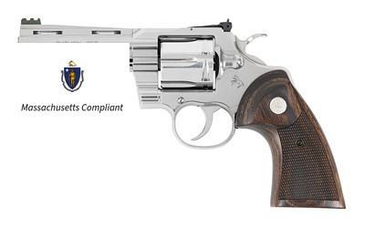 MA Compliant - Colt Python 357 Magnum Stainless | Lakeline LLC