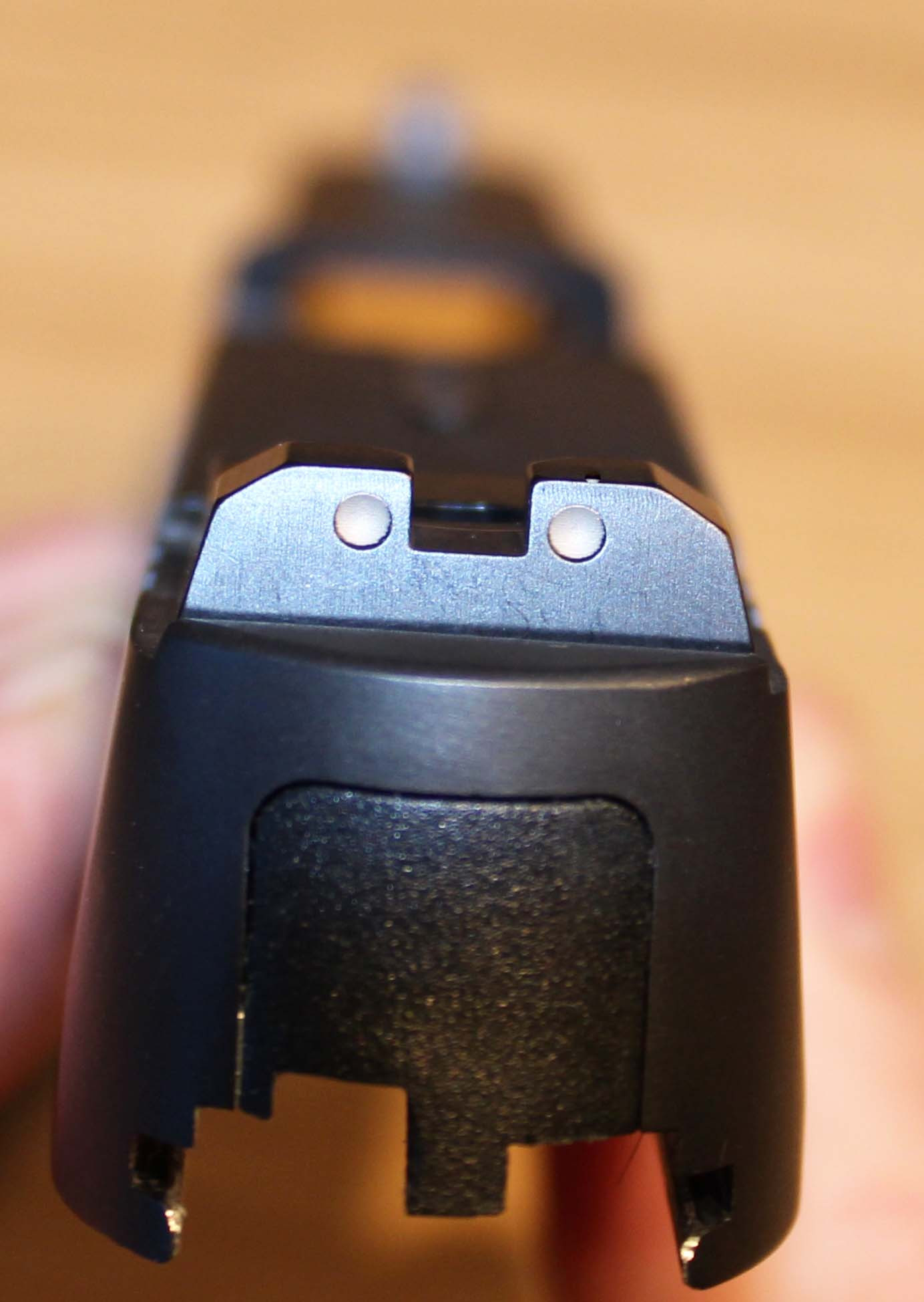 3 Dot Metal Sights for the Taurus G3 w/o factory steel sights, G2C, G2S