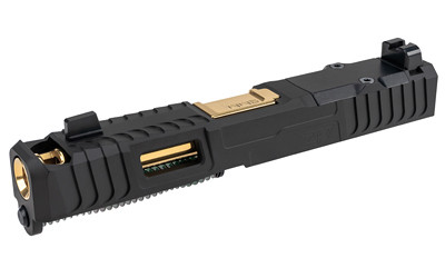 Zaffiri Precision ZPS.B Complete Upper for Glock 19 G5 – Black Stainless Steel Slide Kit