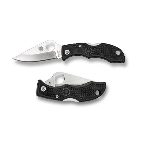 Spyderco Ladybug 3 Folding Knife with VG-10 Blade and Black FRN Handle