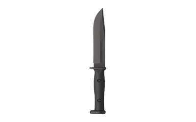 KA-BAR Knives Slabby Fixed Blade Knife – 6.86-Inch Black Handle with Sheath