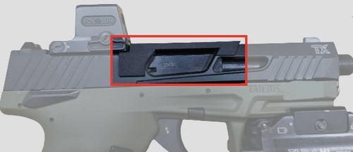 Taurus TX22 Gen2 Gas Cover