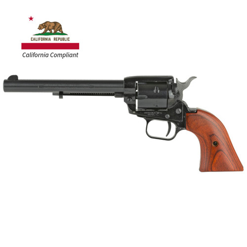 CA Compliant - Heritage Rough Rider 22 LR Revolver - Black Oxide Black