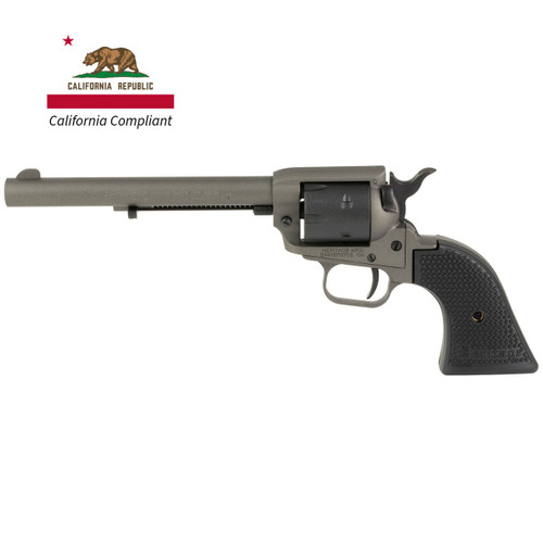 CA Compliant - Heritage Rough Rider 22 LR Revolver - Cerakote Tungsten