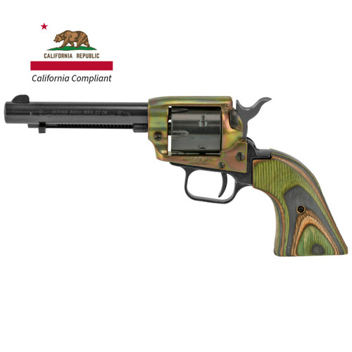 CA Compliant - Heritage Rough Rider 22 LR Revolver - Color Case Hardened Color Case Hardened