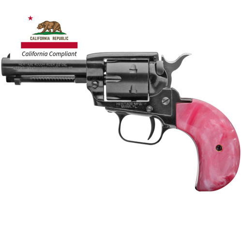 CA Compliant - Heritage Rough Rider 22 LR Revolver - Matte Black