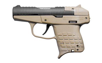 Kel-Tec PR-3AT .380 ACP Semi-Auto Pistol - 2.85" Barrel, 10 Round, Tan Frame/Black Slide