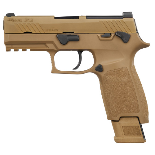 MA Compliant - Sig Sauer M18 9MM Full Size - PVD Coyote