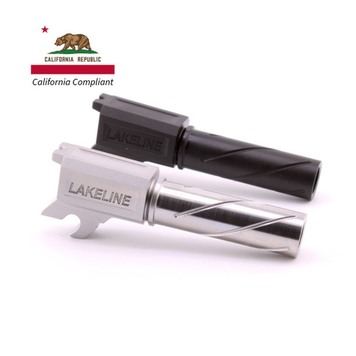CA Compliant - Taurus GX4 / GX4 TORO Standard Target Barrel - 9mm, 416R Stainless, Made in USA