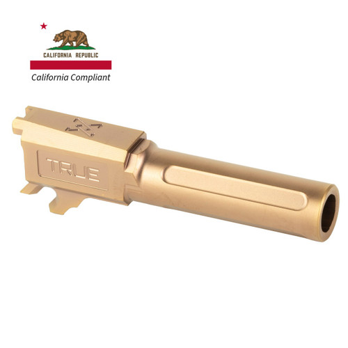 CA Compliant - True Precision - Sig P365, Titanium Copper Nitride