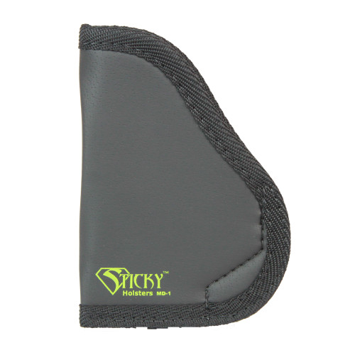 Sticky Holsters Pocket Holster - Fits Kahr PM9/40/45, Colt Officer/Defender, Ruger LC9, Sig P290, Black, Ambidextrous