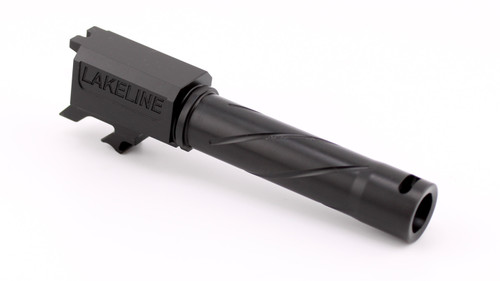 Lakeline CompensatedCarry Ported Barrel for the 9mm Taurus G3X, G3C, G2C, G2S and PT111 G2, Black Finish