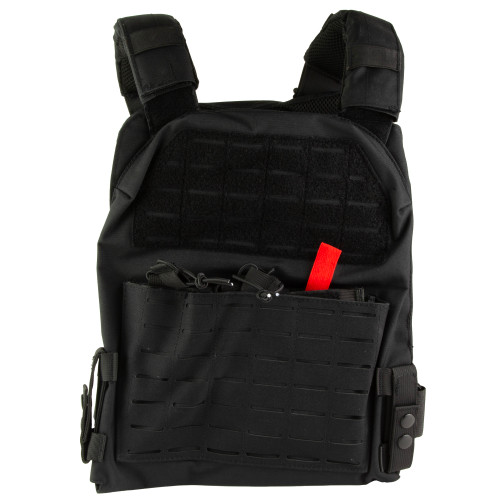 NcSTAR Laser Cut Plate Body Armor Carrier - Black (CVLCPCL3051B)