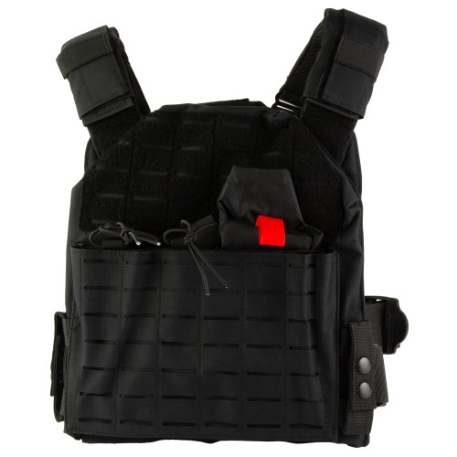 NcSTAR Laser Cut Plate Body Armor Carrier - Black (CVLCPC3050B)