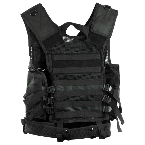 NcSTAR Tactical Vest Chest Rig - Black