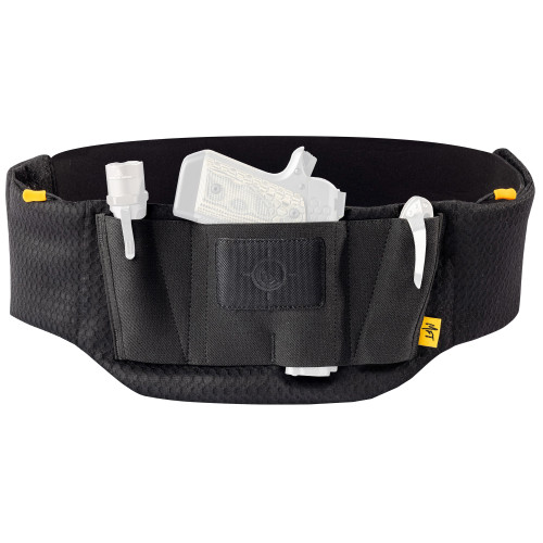 Mission First Tactical Belly Band Inside Waistband Holster - Fits Universal, Black, Ambidextrous