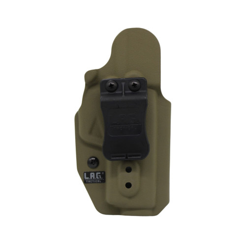 L.A.G. Tactical Inside Waistband Holster - Fits Glock 43, Flat Dark Earth, Ambidextrous