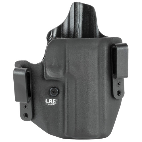 L.A.G. Tactical Inside Waistband Holster - Fits Sig P320F 9/40, Black, Right Hand
