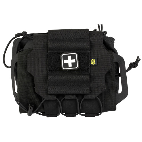 High Speed Gear ReFlex IFAK System Pouch - Fits MOLLE, Black, Ambidextrous