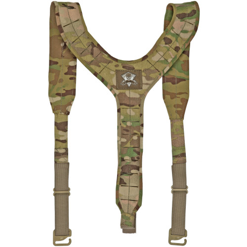 Grey Ghost Gear Ugf 3 Point Suspenders Harness - MultiCam