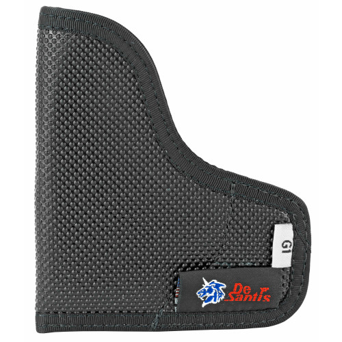 DeSantis Gunhide Nemesis Pocket Holster - Fits Naa .32/Beretta 950, Black, Ambidextrous