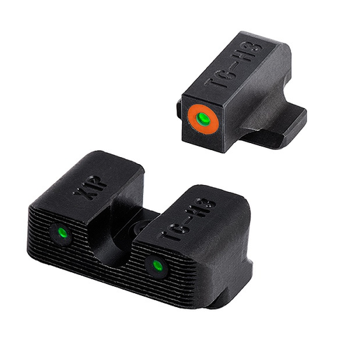 TruGlo Tritium Pro Sights for Springfield XD, XDM, XDs, and and non-OSB Hellcats Orange