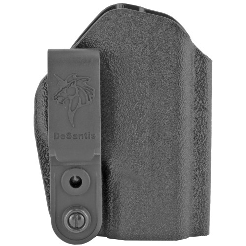 DeSantis Gunhide Slim-Tuk Inside the Pants Inside Waistband Holster - Fits S&W M&P Shield, Black, Ambidextrous