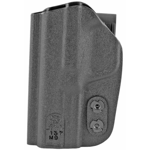 DeSantis Gunhide Slim-Tuk Inside the Pants Inside Waistband Holster - Fits S&W M&P 9/40 Compact & Fullsize, Black, Ambidextrous
