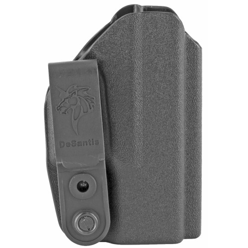 DeSantis Gunhide Slim-Tuk Inside the Pants Inside Waistband Holster - Fits Glock 26/27/33, Black, Ambidextrous