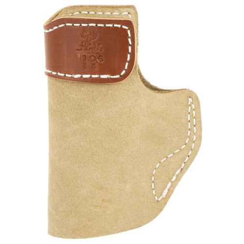 DeSantis Gunhide Sof-Tuck Inside The Pant Inside Waistband Holster - Fits S&W M&P Shield, Springfield Hellcat, Tan, Right Hand