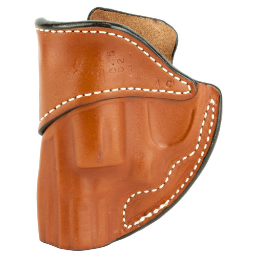 DeSantis Gunhide Summer Heat Inside The Pant Inside Waistband Holster - Fits S&W J Frame, Tan, Right Hand