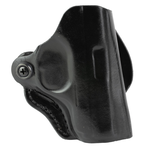 DeSantis Gunhide Mini Scabbard Outside Waistband Holster - Fits S&W Bodyguard 2.0, Black, Right Hand