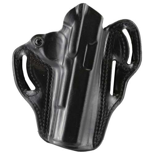 DeSantis Gunhide Speed Scabbard Belt Outside Waistband Holster - Fits 1911 Government, Black, Right Hand