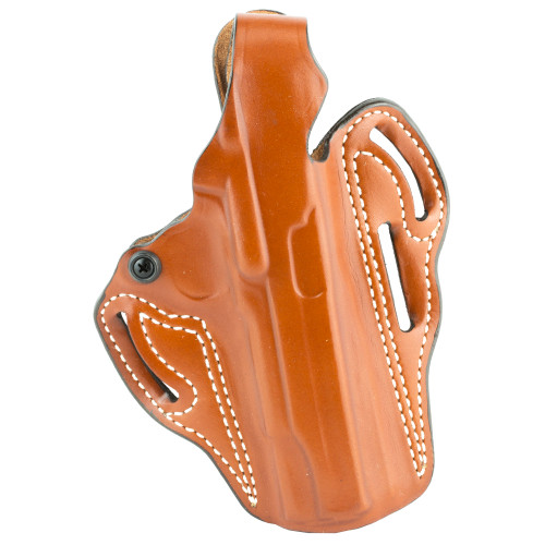 DeSantis Gunhide Thumb Break Scabbard Belt Outside Waistband Holster - Fits 1911, Tan, Right Hand