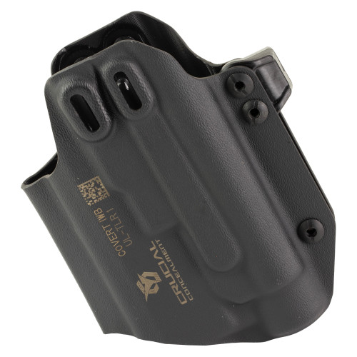 Crucial Concealment Universal Light Inside Waistband Holster - Fits Streamlight TLR-1/HL, Black, Ambidextrous