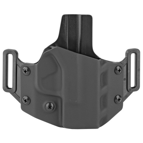 Crucial Concealment Covert OWB Outside Waistband Holster - Fits Springfield Hellcat, Black, Right Hand