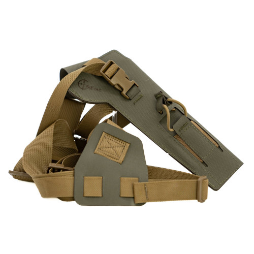 Cole-TAC Varmint Wrangler Shoulder Holster - Fits Ruger MK Series, Ranger Green