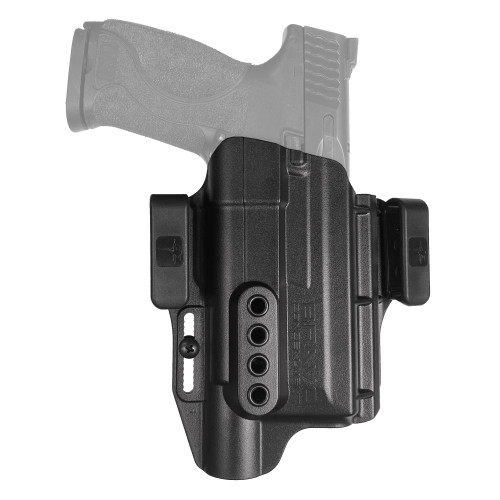 Bravo Concealment Torsion Light Bearing Inside Waistband Holster - Fits S&W M&P 2.0 9/40, Black, Right Hand (BC40-1008)