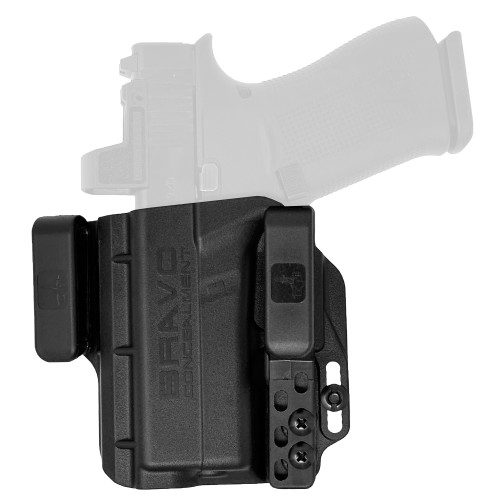 Bravo Concealment Torsion Inside Waistband Holster - Fits Glock 43/43X, Black, Left Hand